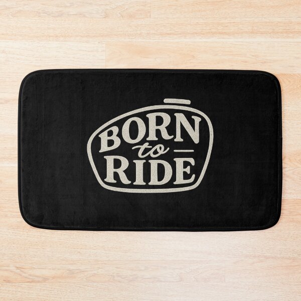 Item preview, Born to Ride - Vintage Motorcycle Fuel Tank Emblem designed and sold by MKreative Studio.