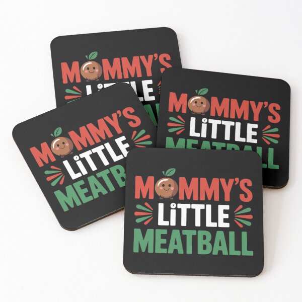 Item preview, Mommy's Little Meatball Funny Italian Slang Italian Food  designed and sold by RuthGAArt.