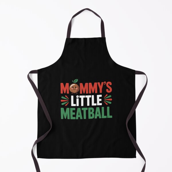 Item preview, Mommy's Little Meatball Funny Italian Slang Italian Food  designed and sold by RuthGAArt.