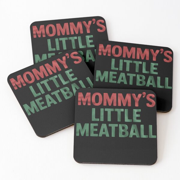 Item preview, Mommy's Little Meatball Italian Humor Funny Italy Love Pun  designed and sold by RuthGAArt.
