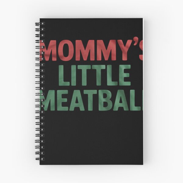 Item preview, Mommy's Little Meatball Italian Humor Funny Italy Love Pun  designed and sold by RuthGAArt.