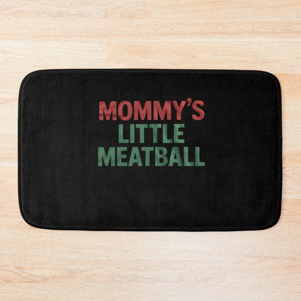 Item preview, Mommy's Little Meatball Italian Humor Funny Italy Love Pun  designed and sold by RuthGAArt.