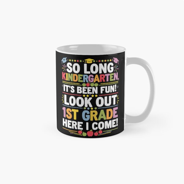 Item preview, So Long Kindergarten Graduation designed and sold by repconomArt.