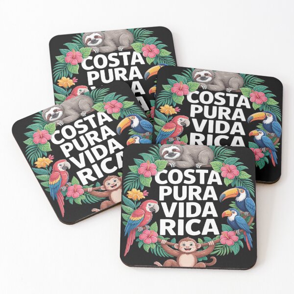 Item preview, Pura Vida Beach Costa Rica Tropical Nature Animas Family designed and sold by FluoroWave.
