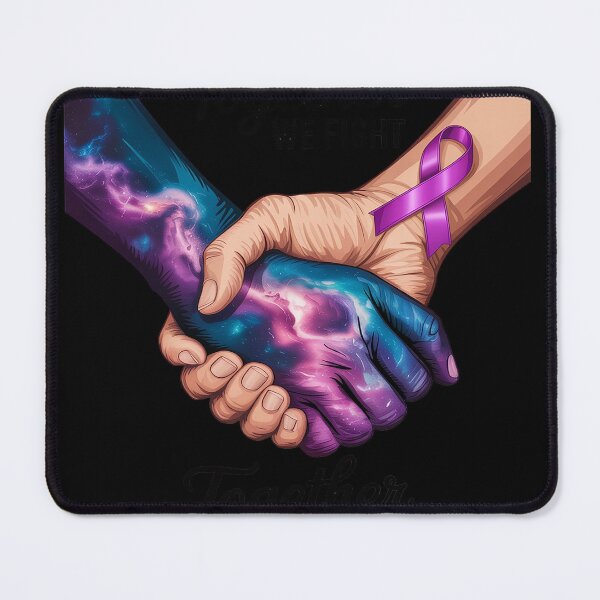 Item preview, Purple Ribbon Together We Fight Together We Win designed and sold by FluoroWave.