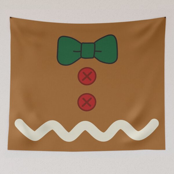 Item preview, Cute Gingerbread Man Elements – Bow & Buttons designed and sold by Vector Woofs.