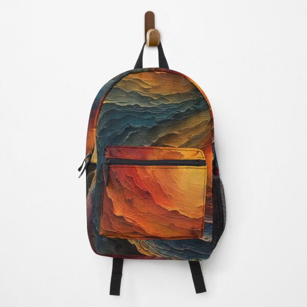 Item preview, Swirling color landscape with two light sources designed and sold by Mianku | Für das Leben.