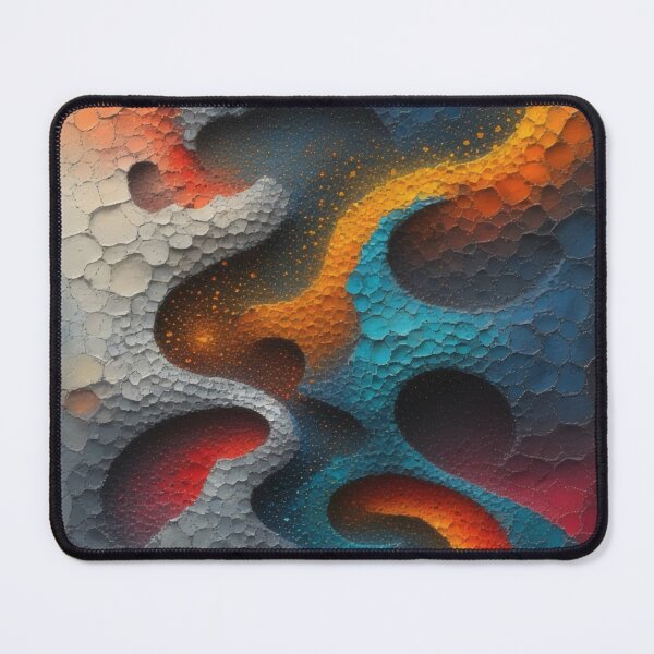 Item preview, Abstract play of colors with a textured surface designed and sold by Mianku | Für das Leben.