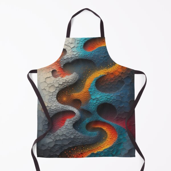 Item preview, Abstract play of colors with a textured surface designed and sold by Mianku | Für das Leben.