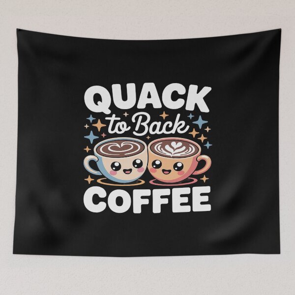 Item preview, QUACK to Back COFFEE Cups designed and sold by FluoroWave.