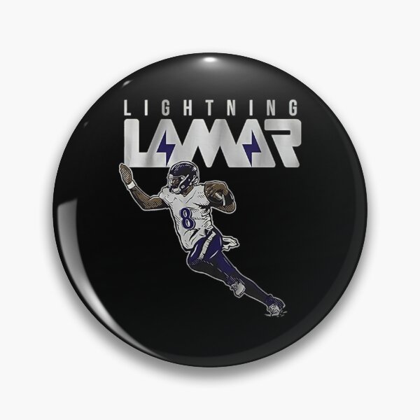 Item preview, Lighting Lamar For Baltimore Ravens designed and sold by PatayMano.