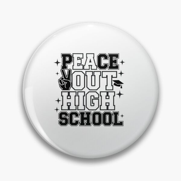 Item preview, Peace Out High School Graduate Summer Last Day Of School designed and sold by repconomArt.