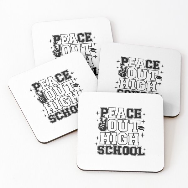 Item preview, Peace Out High School Graduate Summer Last Day Of School designed and sold by repconomArt.