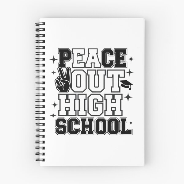 Item preview, Peace Out High School Graduate Summer Last Day Of School designed and sold by repconomArt.