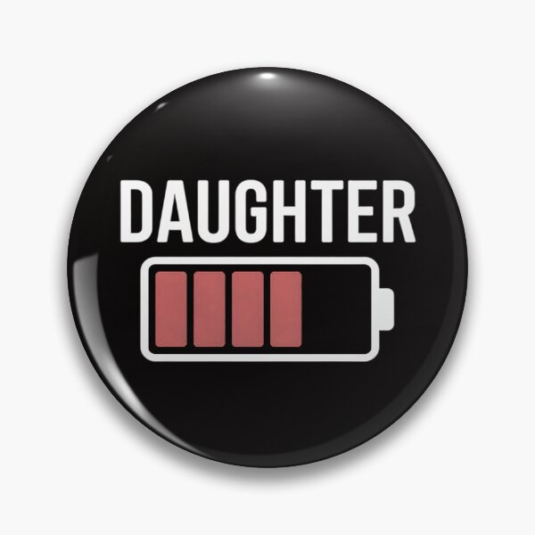 Item preview, Nerdy Daughter Full Battery Never Tired Gift designed and sold by BotboutiquePre.