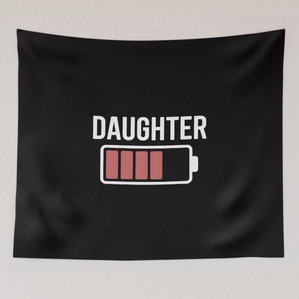 Item preview, Nerdy Daughter Full Battery Never Tired Gift designed and sold by BotboutiquePre.