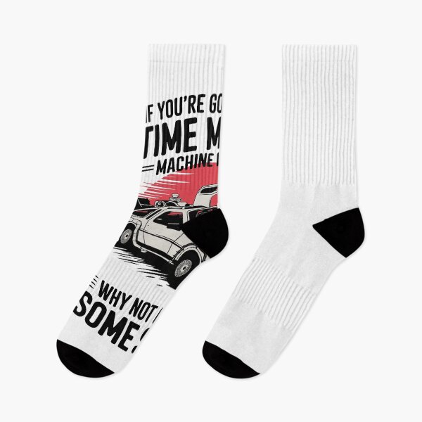 Item preview, Vintage Classic Car Delorean Time Machine designed and sold by PrintCarClub.
