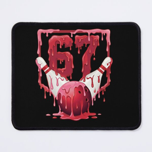 Item preview, 67 6 7 Dripping Bowling Streetwear Shirt designed and sold by LashondaGreen89.