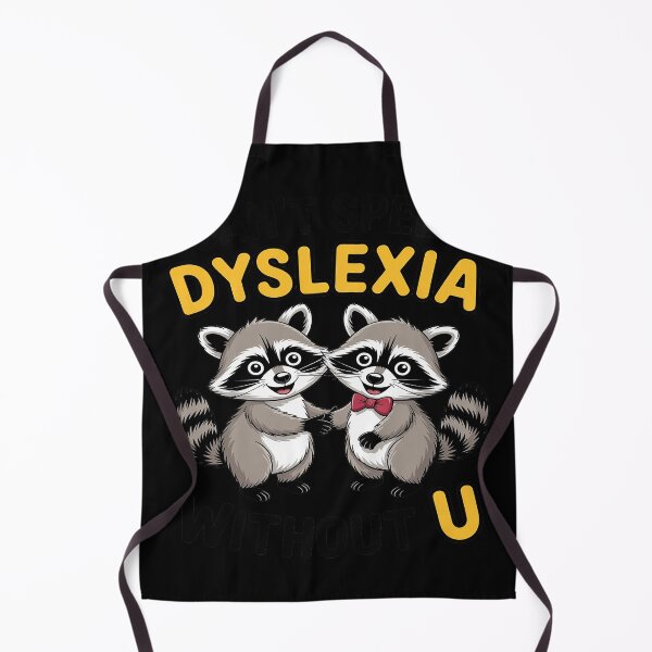 Item preview, Raccoon Couple Can't Spell Dyslexia Without U designed and sold by FluoroWave.