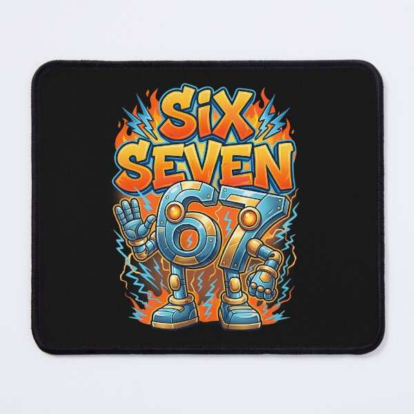 Item preview, 67 Six Seven Meme Funny Brainrot Gaming designed and sold by FrankIsabel.