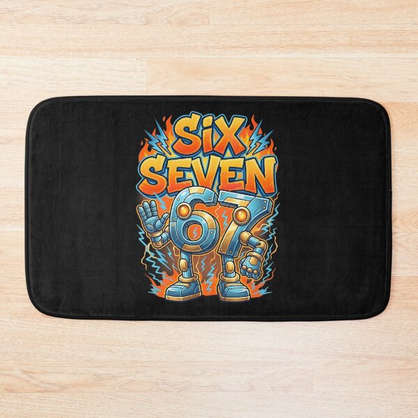 Item preview, 67 Six Seven Meme Funny Brainrot Gaming designed and sold by FrankIsabel.