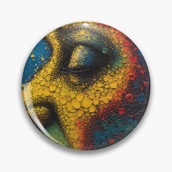 Item preview, Colorful mosaic: Profile of a face designed and sold by Mianku | Für das Leben.