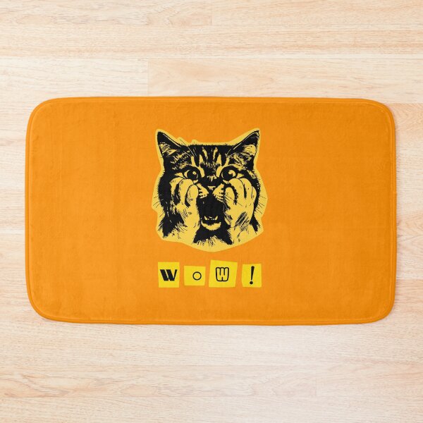 Item preview, Wow Screaming Cat  designed and sold by AnnArtshock.
