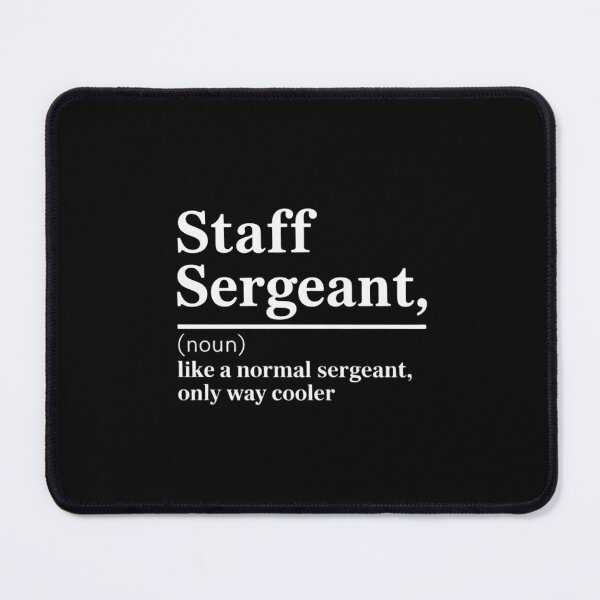 Item preview, Staff Sergeant Definition Normal Only Cooler Gift designed and sold by BotboutiquePre.