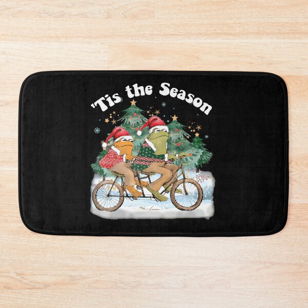 Item preview, Frog & Toad Bike Ride Christmas designed and sold by cesitahirjir.