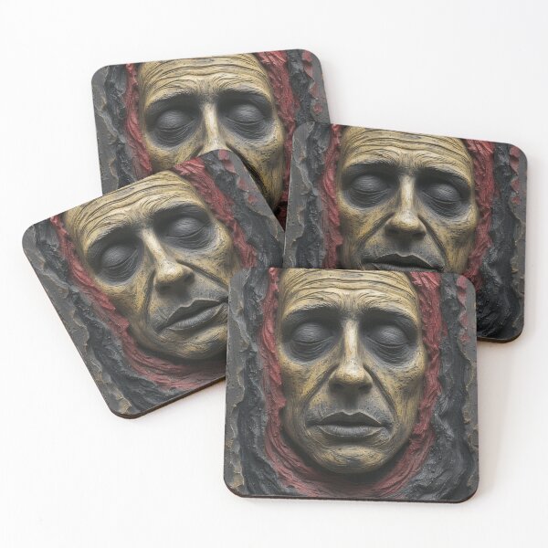 Item preview, Sculpture of a tired, old woman designed and sold by Mianku | Für das Leben.