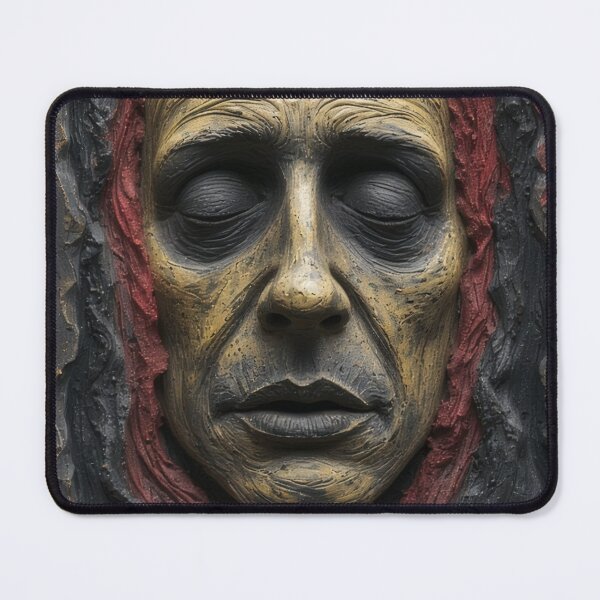 Item preview, Sculpture of a tired, old woman designed and sold by Mianku | Für das Leben.