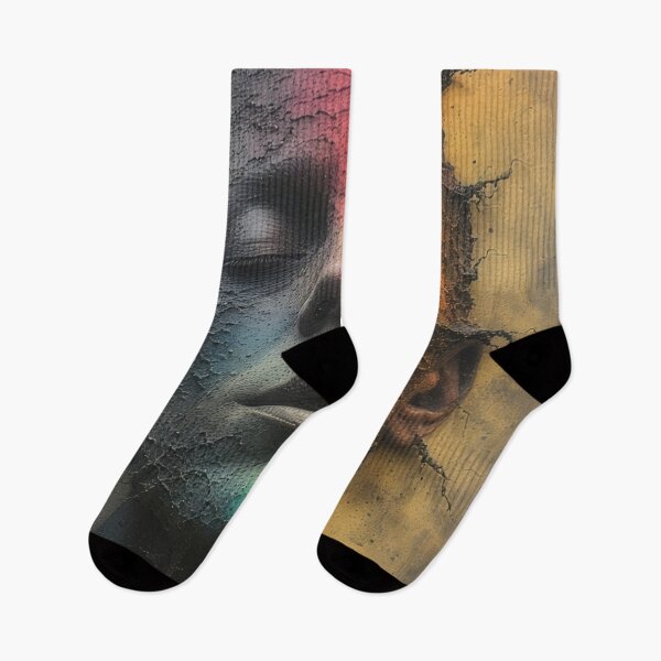 Item preview, A colorful face that dissolves designed and sold by Mianku | Für das Leben.