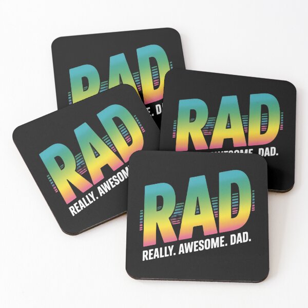 Item preview, RAD Really Awesome Dad Father's Day designed and sold by FluoroWave.