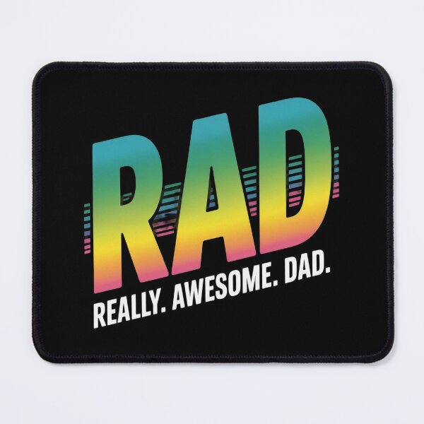 Item preview, RAD Really Awesome Dad Father's Day designed and sold by FluoroWave.