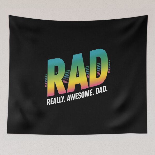 Item preview, RAD Really Awesome Dad Father's Day designed and sold by FluoroWave.