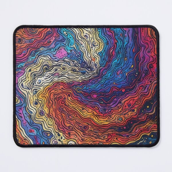 Item preview, Abstract swirling color pattern with organic lines designed and sold by Mianku | Für das Leben.