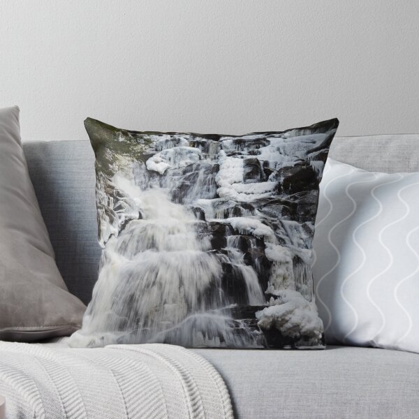 Item preview, Wintry Wahconah Falls - Dalton, MA  designed and sold by Rebecca Joppru Grimsley.