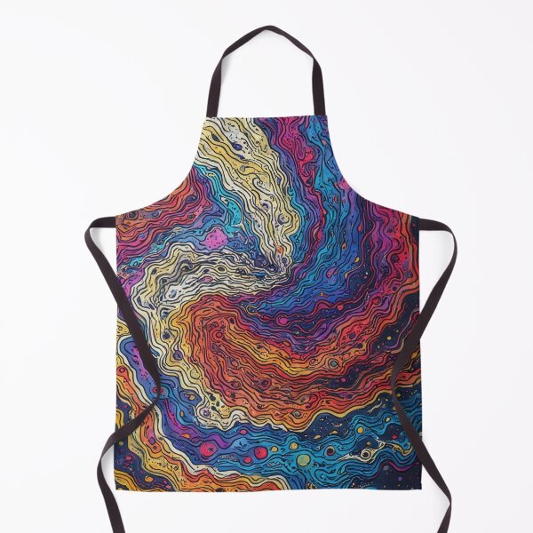 Item preview, Abstract swirling color pattern with organic lines designed and sold by Mianku | Für das Leben.