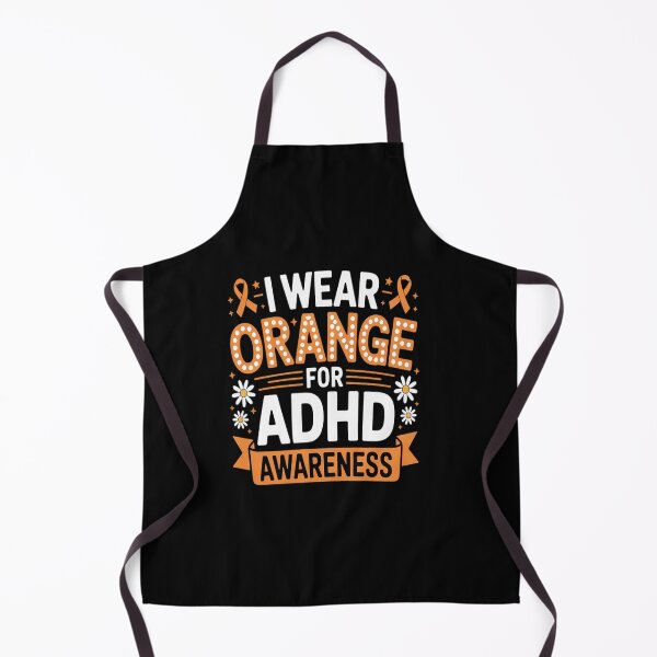 Item preview, I Wear Orange For ADHD Awareness designed and sold by Rrettgison.