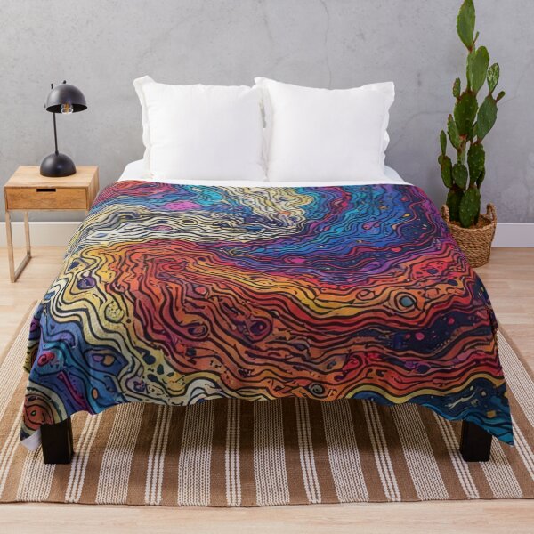 Item preview, Abstract swirling color pattern with organic lines designed and sold by Mianku | Für das Leben.