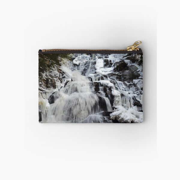 Item preview, Wintry Wahconah Falls - Dalton, MA  designed and sold by Rebecca Joppru Grimsley.