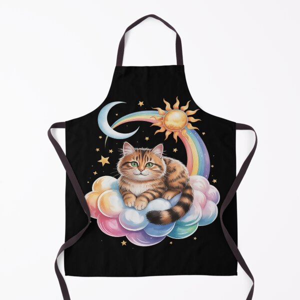 Item preview, Rainbow Clouds Abyssinian Abyssinians Abys Cat designed and sold by FluoroWave.