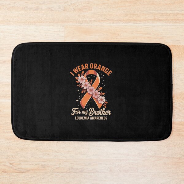 Item preview, I Wear Orange For My Brother Leukemia Cancer Awareness designed and sold by Rrettgison.