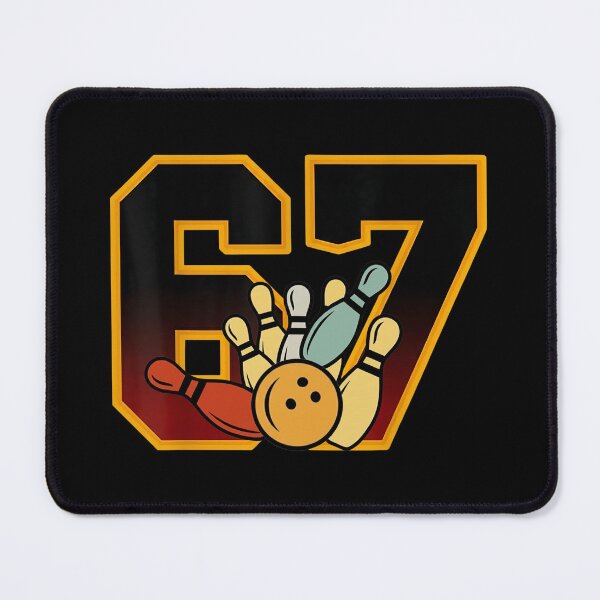 Item preview, 67 6 7 Bowling Varsity Strike Shirt designed and sold by LashondaGreen89.