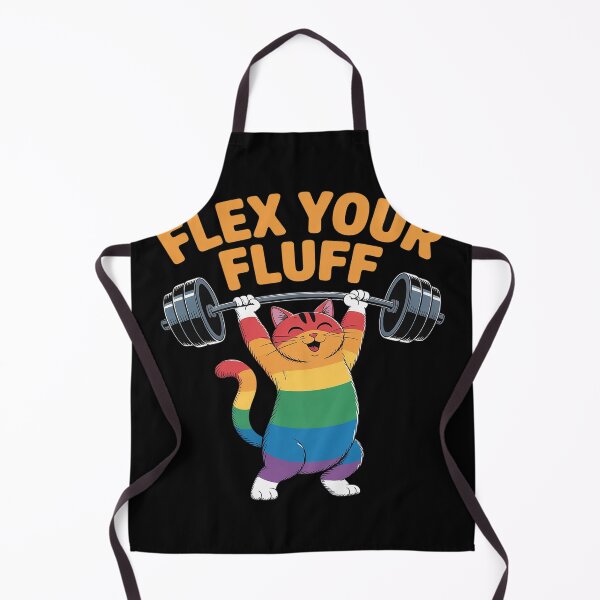 Item preview, Rainbow Powerlifting Cat Strength Fitness designed and sold by FluoroWave.