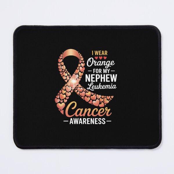 Item preview, I Wear Orange For My Nephew Leukemia Cancer Awareness designed and sold by Rrettgison.