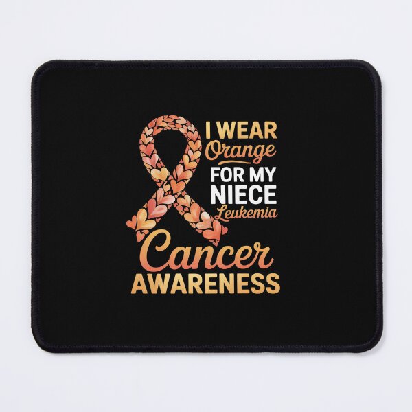 Item preview, I Wear Orange For My Niece Leukemia Cancer Awareness designed and sold by Rrettgison.