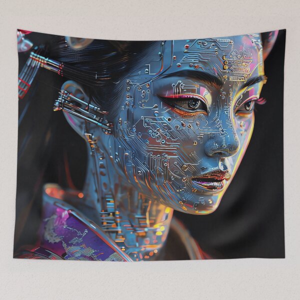 Item preview, Neon Geisha Protocol designed and sold by ONYX Pixee.