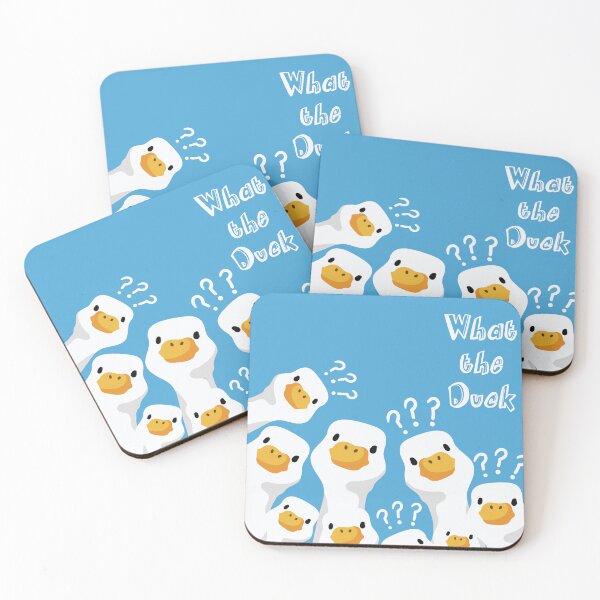 Item preview, Funny Duck Illustration – Whimsical Confused Animal Art designed and sold by Cosmodoody.