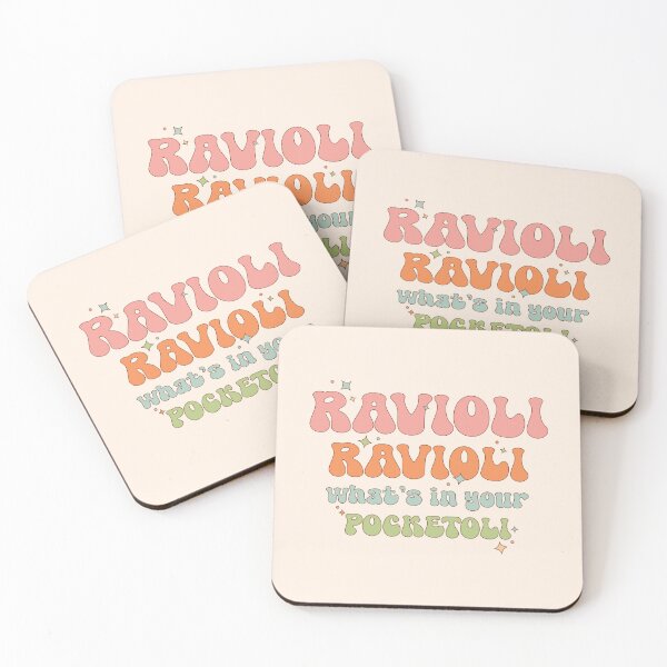 Item preview, Ravioli, ravioli, what's in your pocketoli | funny reference quote designed and sold by MamSelle.